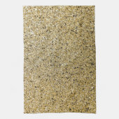 Gritty-Gold-Glitzer Geschirrtuch (Vertikal)