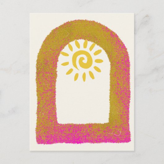 Gritty Holed Postcard Postkarte (Vorderseite)