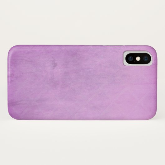 Gritty Lila Watercolor Case-Mate iPhone Hülle (Rückseite (Horizontal))