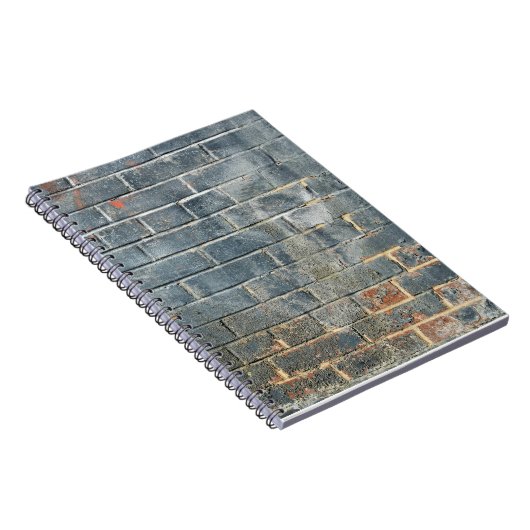Gritty Messy Brick Wall  Notizblock (Rechte Seite)