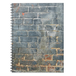 Gritty Messy Brick Wall Notizblock