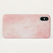 Gritty Pastel Pink Wasserfarbe Case-Mate iPhone Hülle (Rückseite (Horizontal))