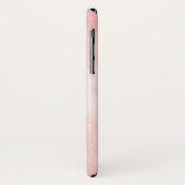 Gritty Pastel Pink Wasserfarbe Case-Mate iPhone Hülle (Hinten/Links)