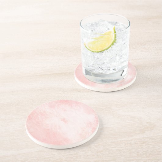 Gritty Pink Getränkeuntersetzer (Seite)