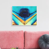 Gritty V8 Big oder Small Block Motor Leinwanddruck (Insitu (Wohnzimmer))