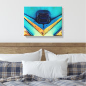 Gritty V8 Big oder Small Block Motor Leinwanddruck (Insitu (Schlafzimmer))