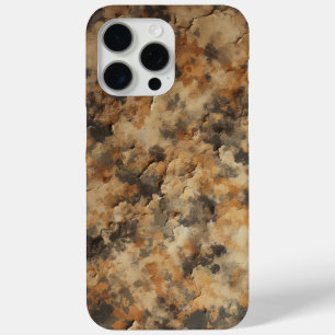 Gritty-Wüste, strukturierte Camouflage, robustes D Case-Mate iPhone Hülle