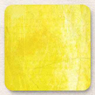 Gritty Yellow Getränkeuntersetzer