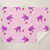 Griz Spiele mit meiner Herzdecke Sherpadecke (Vorderseite (Horizontal))