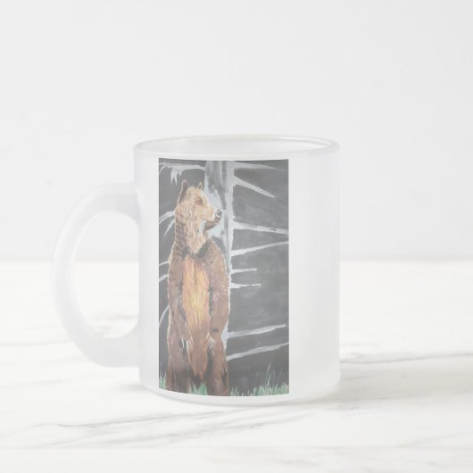 Grizly Bär Mattglastasse (Links)