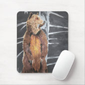 Grizly Bär Mousepad (Mit Mouse)