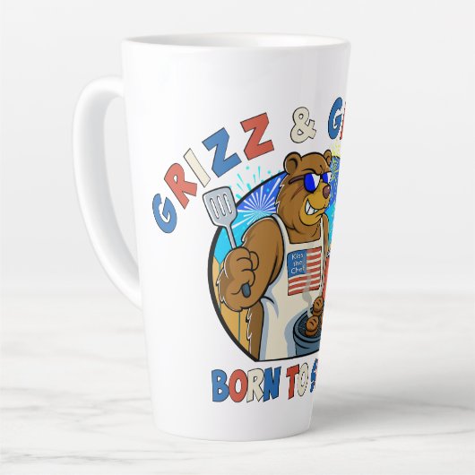 Grizz & Grill: Geboren zu Größe des Bieres, des Bu Milchtasse (Linke Ecke)