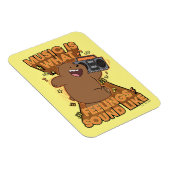 Grizz - Musik ist das, was Gefühle hören Magnet (Rechte Seite)