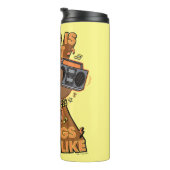 Grizz - Musik ist das, was Gefühle hören Thermosbecher (Nach rechts gedreht)