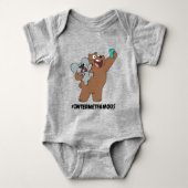 Grizz & Nom Nom - #InternetBerühmt Baby Strampler (Vorderseite)