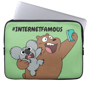 Grizz & Nom Nom - #InternetBerühmt Laptopschutzhülle