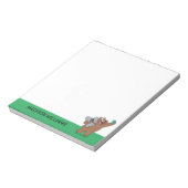 Grizz & Nom Nom - #InternetBerühmt Notizblock (Rotiert)