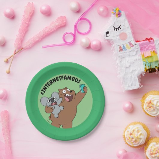 Grizz & Nom Nom - #InternetBerühmt Pappteller (Party)