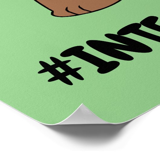 Grizz & Nom Nom - #InternetBerühmt Poster (Ecke)