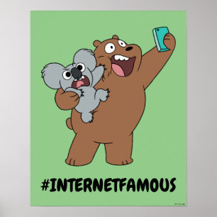 Grizz & Nom Nom - #InternetBerühmt Poster