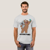 Grizz & Nom Nom - #InternetBerühmt T-Shirt (Vorne ganz)