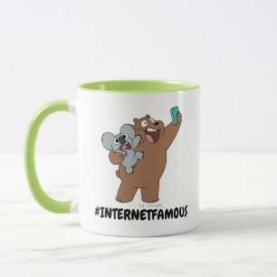 Grizz & Nom Nom - #InternetFamous Tasse
