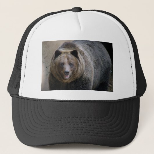 Grizzle Bear4x6 Truckerkappe (Vorderseite)