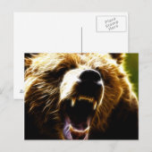 Grizzles Attack Postkarte (Vorne/Hinten)