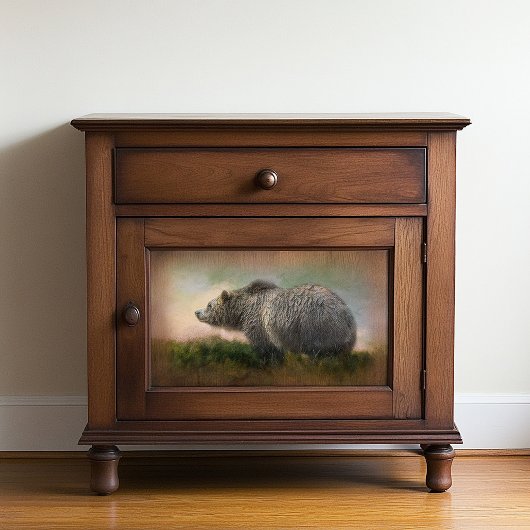 Grizzles Bären Wildlife Decoupage Seidenpapier