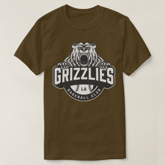 Grizzles Baseballteam 2 T-Shirt (Design vorne)