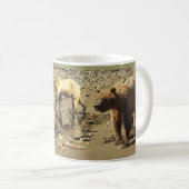 Grizzles Bears Wildlife Art Tasse (VorderseiteRechts)
