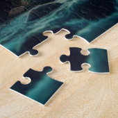 Grizzles Crossing, Grizzly Bär, Berglandschaft Puzzle (Seite)