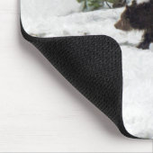 Grizzles im Schnee Mousepad (Ecke)