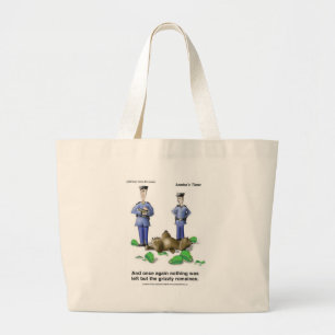 Grizzles-Romaines-Bären/Lettuce-Cartoon Geschenke Jumbo Stoffbeutel