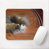 GRIZZLEY BÄREN MOUSEPAD (Mit Mouse)