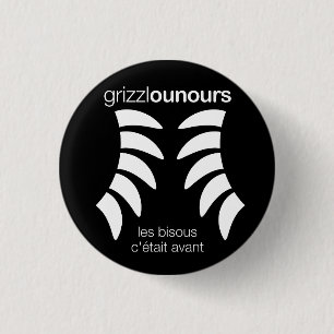 Grizzlounours Collection. Button