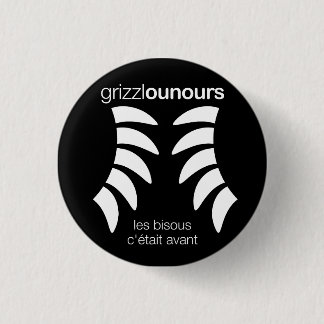 Grizzlounours Collection. Button