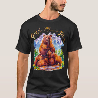 Grizzly 399 Bärenliebhaber Königin der Tetons Nati T-Shirt