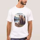 Grizzly 399 in Erinnerung an Bären 399 Mama Foreve T-Shirt (Vorderseite)
