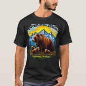 Grizzly 399 Tribute Queen of the Tetons Bear T-Shirt (Vorderseite)