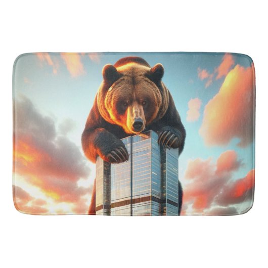 Grizzly Badematte (Vorderseite)