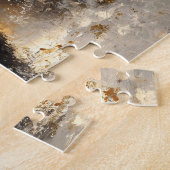 Grizzly Bär in der Waldmalerei Puzzle (Seite)