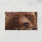 GRIZZLY BAR Profile & Business Cards Visitenkarte (Rückseite)