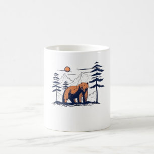 Grizzly-Bär-Tasse Kaffeetasse