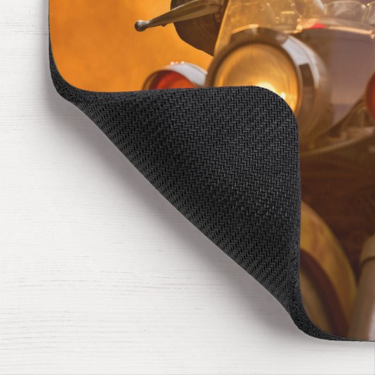 Grizzly Bär Tierfreude Reiten Mousepad (Ecke)