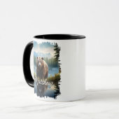 Grizzly Bar Wilderness Tasse (Vorderseite Links)