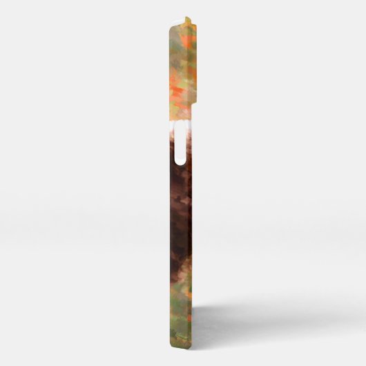 Grizzly Bären Mama und Cub Painting Art iPhone Hülle (Rechte Seite)