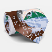 Grizzly-Bärn-Krawatte Krawatte (Gerollt)