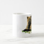 Grizzly-Bärn-Tasse Kaffeetasse (Mittel)