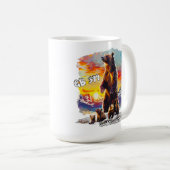 Grizzly Bear 399 4 Cubs Grand Teton Nationalpark Kaffeetasse (VorderseiteRechts)